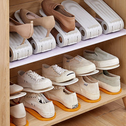 Adjustable Shoe Cabinet Capable Of Saving Room Space